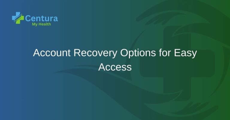 Account Recovery Options for Easy Access
