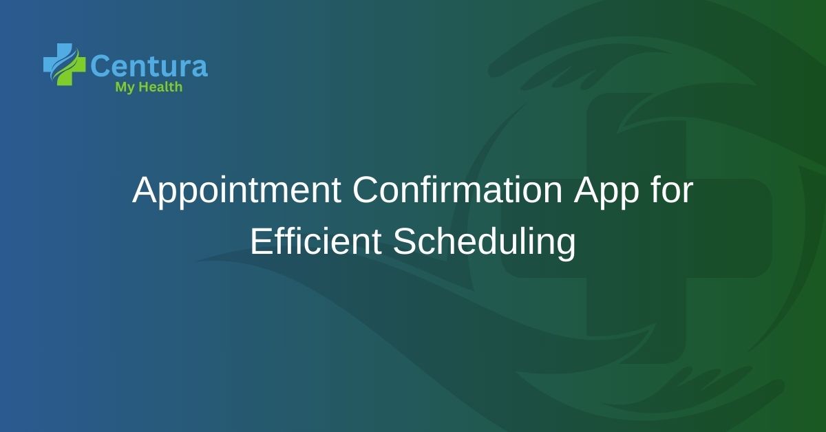 Appointment Confirmation App for Efficient Scheduling