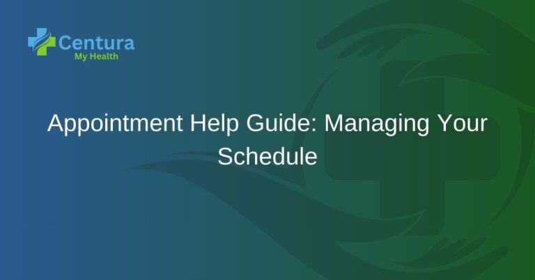 Appointment Help Guide Managing Your Schedule