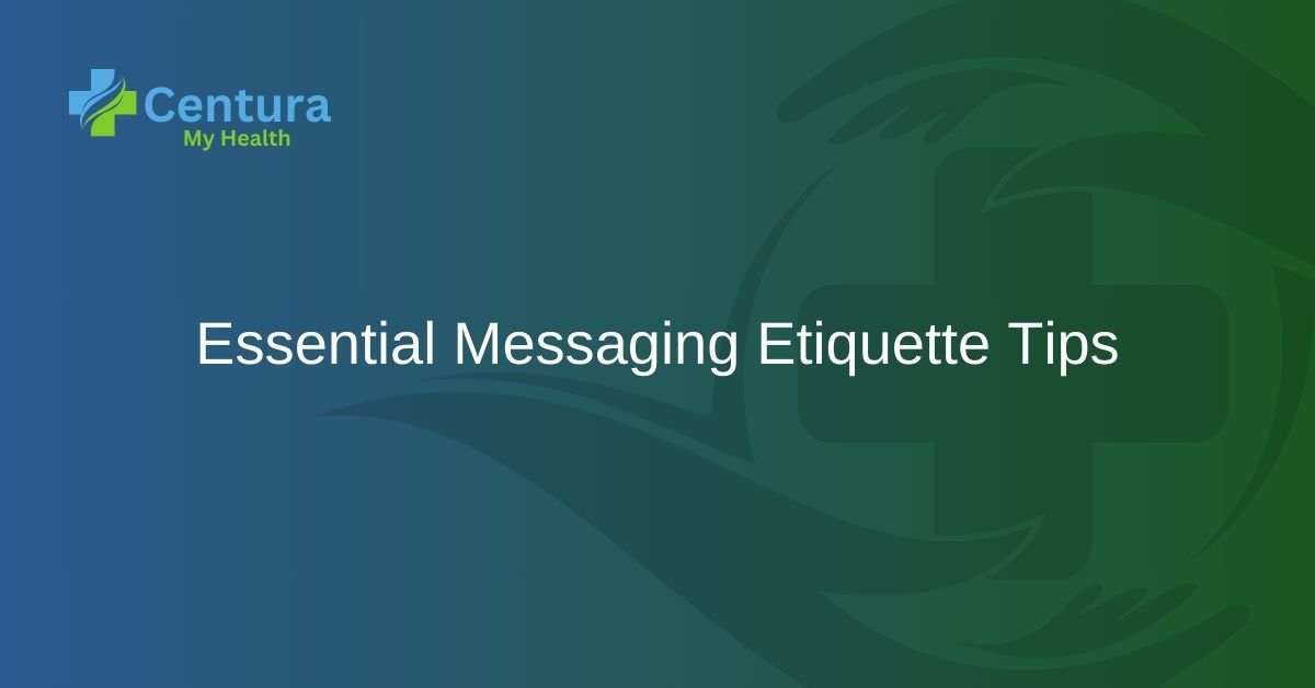 Essential Messaging Etiquette Tips