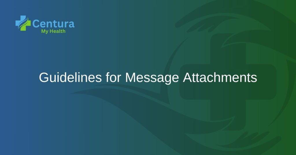 Guidelines for Message Attachments