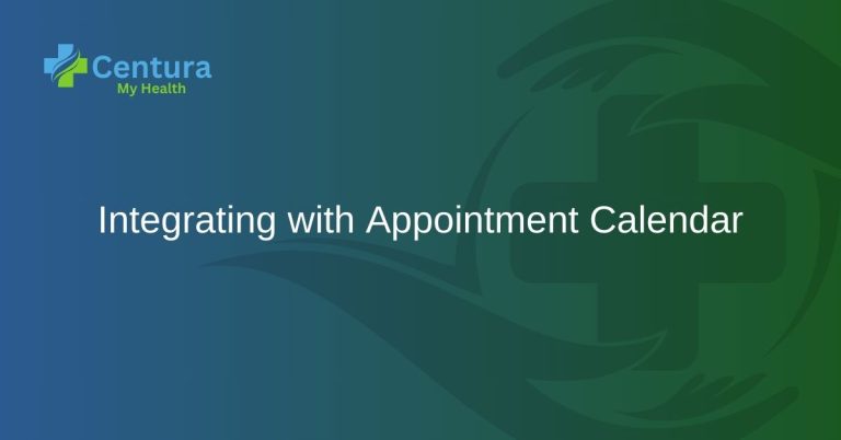 Integrating with Appointment Calendar