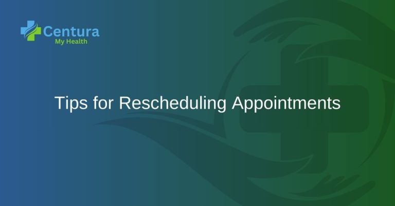 Tips for Rescheduling Appointments